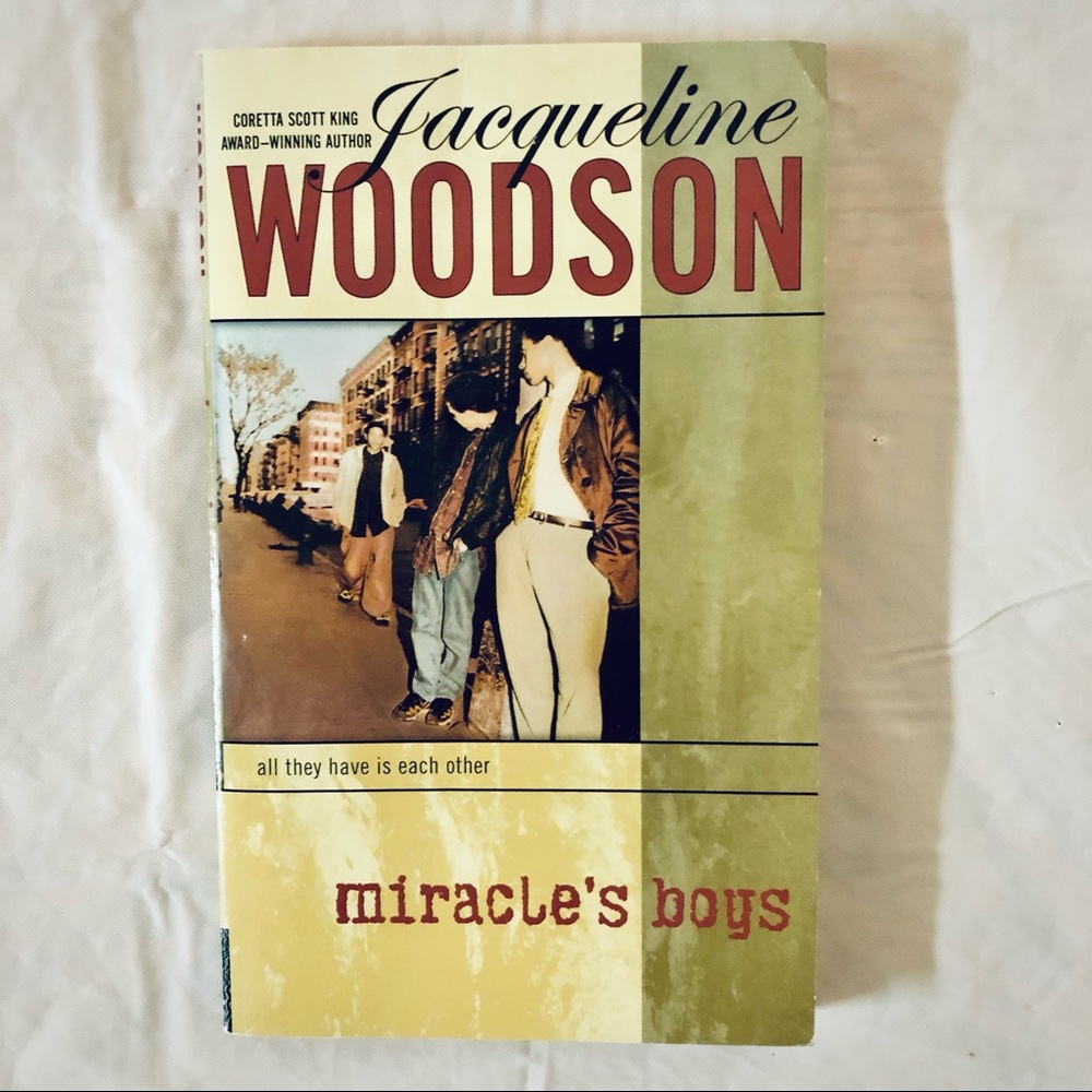💝 Miracle’s Boys by Jacqueline Woodson, A Young Adult Softcover Book